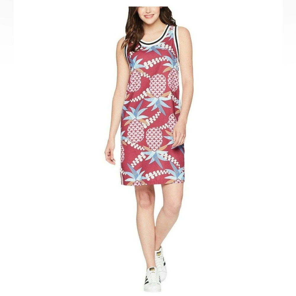 FARM Rio Purple and Black Sleeveless Sundress